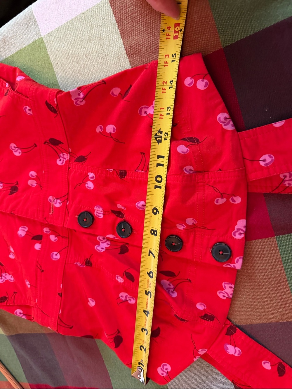 Maeve Orange Floral Button-Front Jumpsuit - Picture 11 of 14
